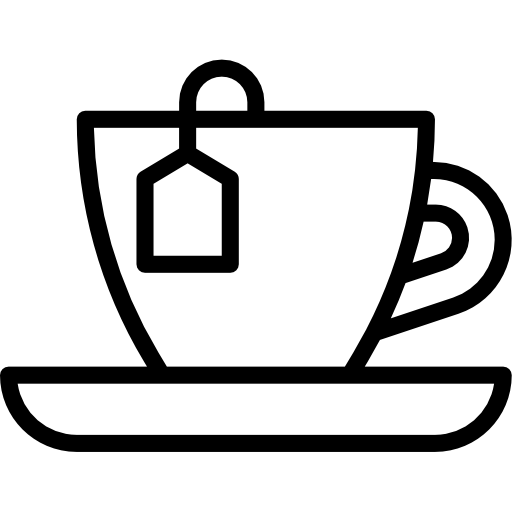 filiżanka herbaty Aphiradee (monkik) Lineal ikona