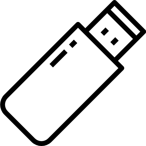 플래쉬 드라이브 Aphiradee (monkik) Lineal icon
