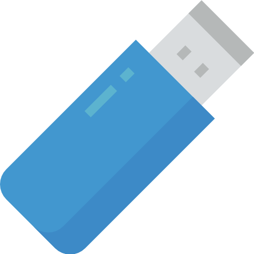Flash drive Aphiradee (monkik) Flat icon