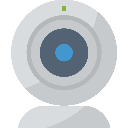 웹캠 Aphiradee (monkik) Flat icon