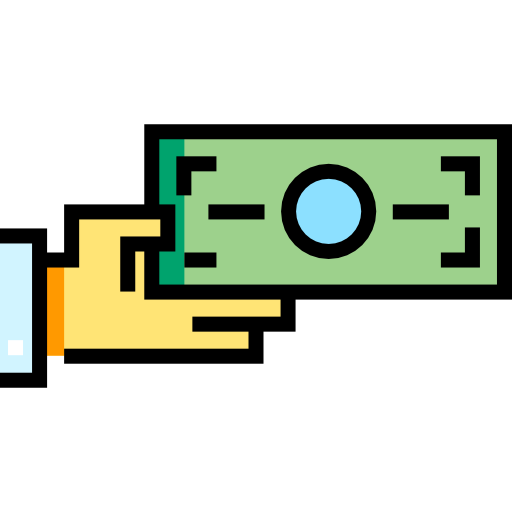 trasferimento di denaro Detailed Straight Lineal color icona