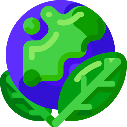 Green earth Adib Sulthon Flat icon