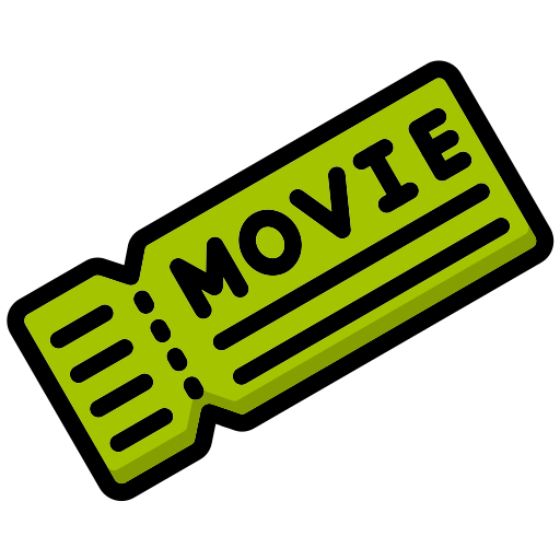 Movie ticket Generic color lineal-color icon