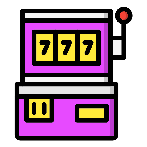 スロットマシン Generic color lineal-color icon