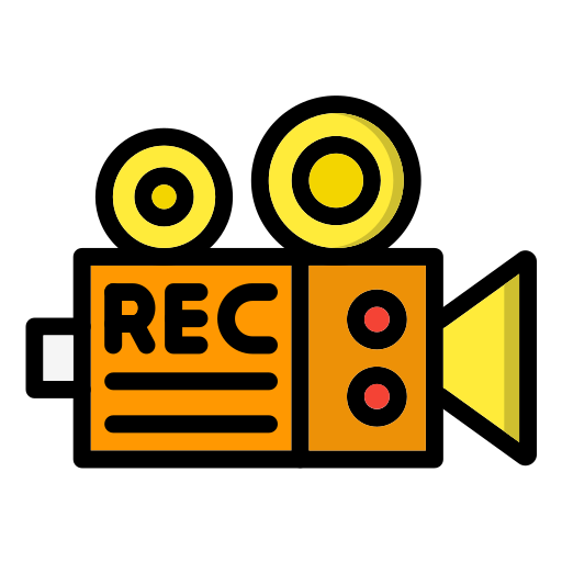 Video recorder Generic color lineal-color icon