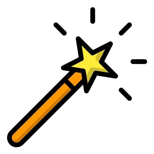 魔法の杖 Generic color lineal-color icon