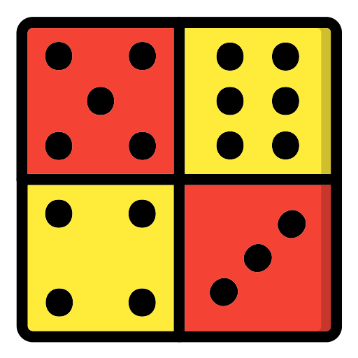 Domino Generic color lineal-color icon