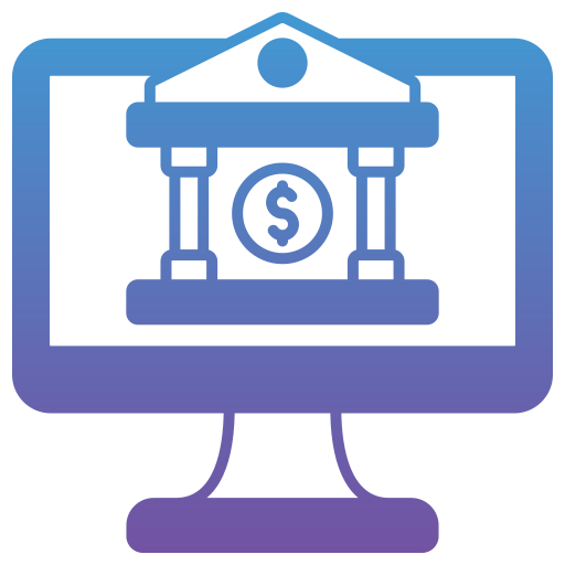 online-banking Generic gradient fill icon