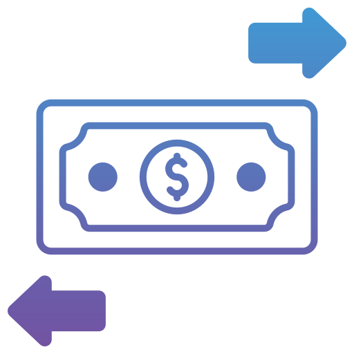 Transaction Generic gradient fill icon