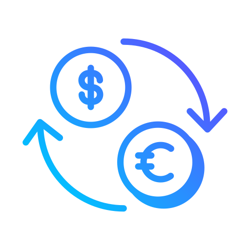 scambio Generic gradient fill icona