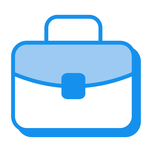 Briefcase Generic color lineal-color icon