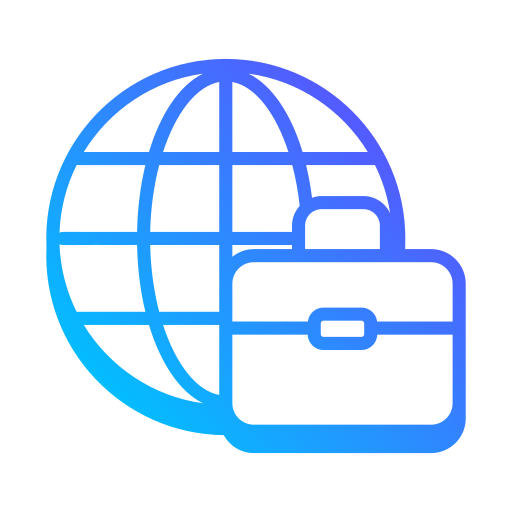 Global business Generic gradient fill icon