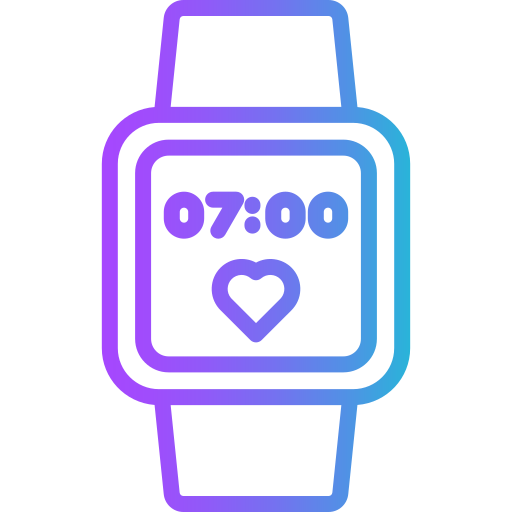 smartwatch Generic gradient outline icoon