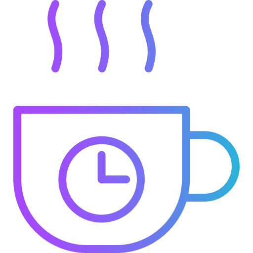 przerwa na kawę Generic gradient outline ikona