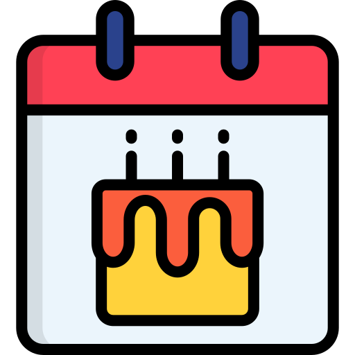 urodziny Generic color lineal-color ikona