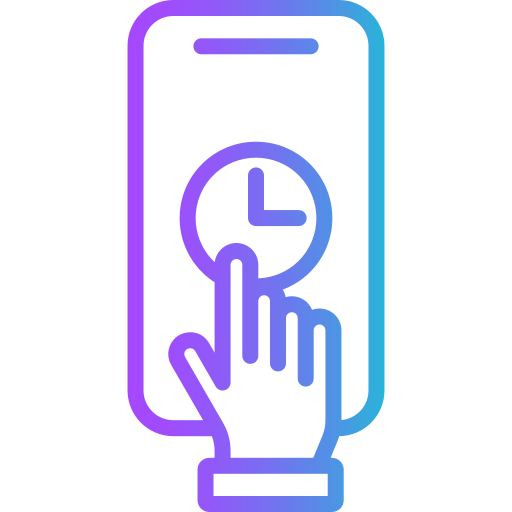 mobiele applicatie Generic gradient outline icoon