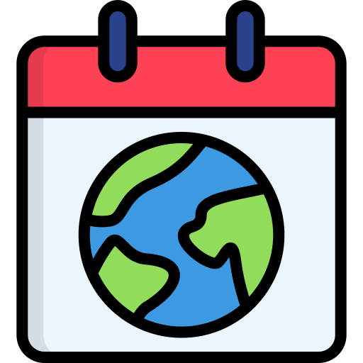 지구의 날 Generic color lineal-color icon