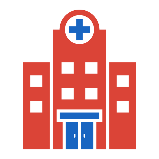 병원 Generic color fill icon