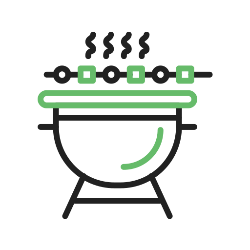 Bbq Generic color outline icon