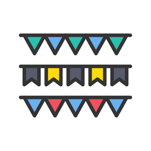 guirnaldas Generic color lineal-color icono