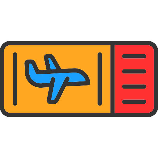 航空券 Generic color lineal-color icon