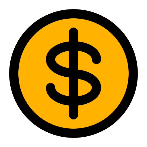 monety pieniężne Generic color lineal-color ikona