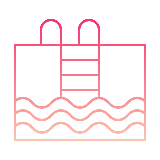 piscine Generic gradient outline Icône