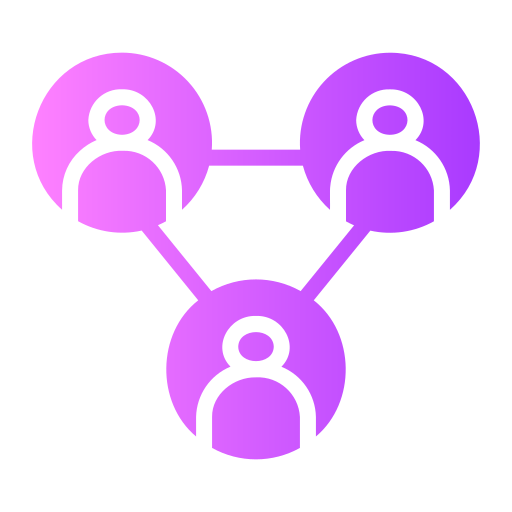 Team Generic gradient fill icon