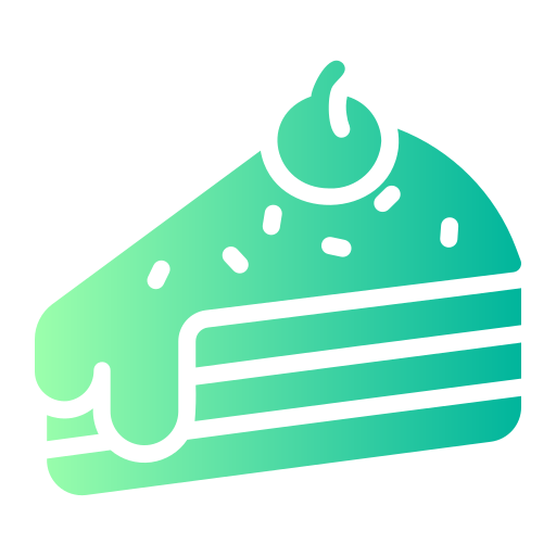 taart Generic gradient fill icoon