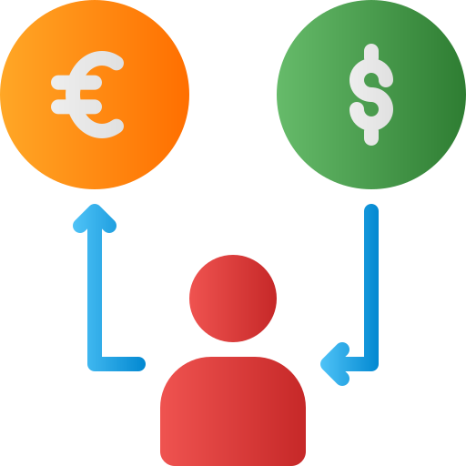 dinero AmruID Gradient icono