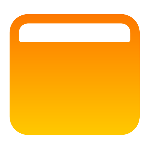 browser Generic gradient fill icon