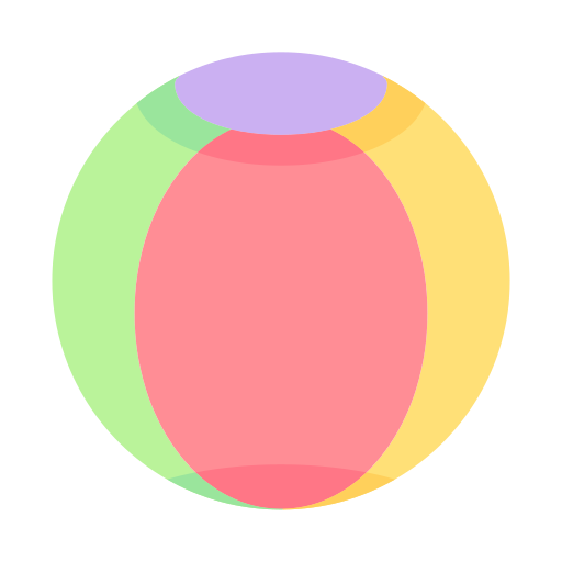 pelota Generic color fill icono