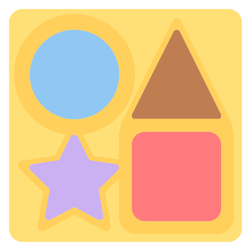 Cube Generic color fill icon