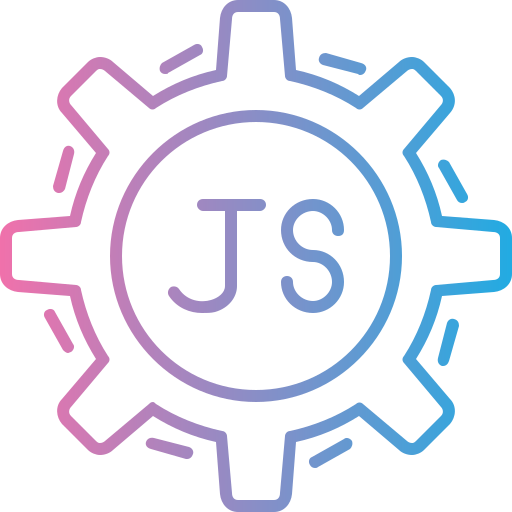 javascript Generic gradient outline icono