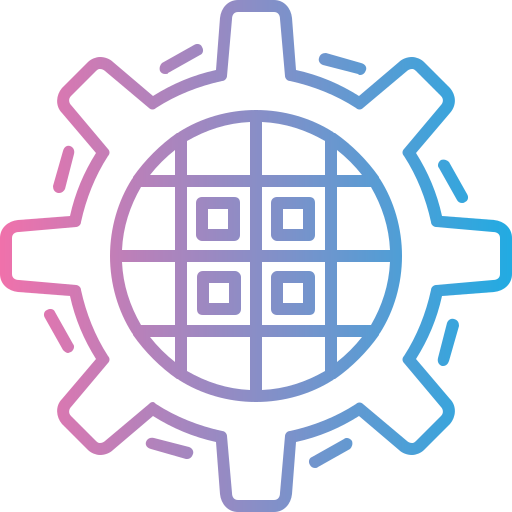 kanban Generic gradient outline ikona