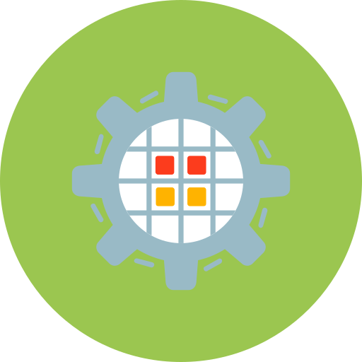 Kanban Generic color fill icon
