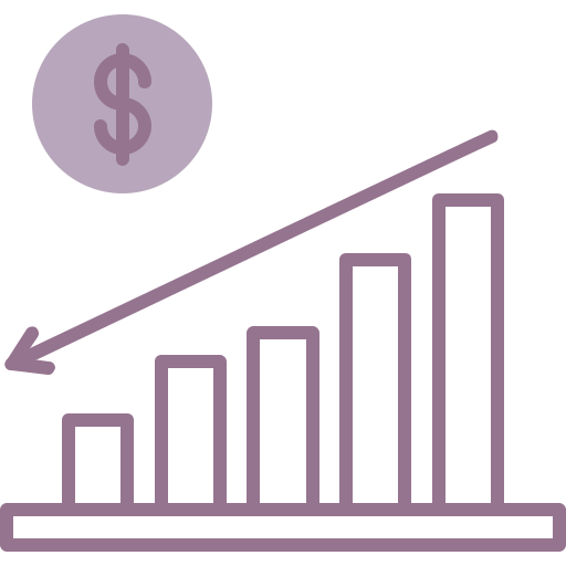 Burndown Generic color lineal-color icon