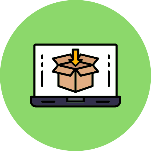 Package delivery Generic color lineal-color icon