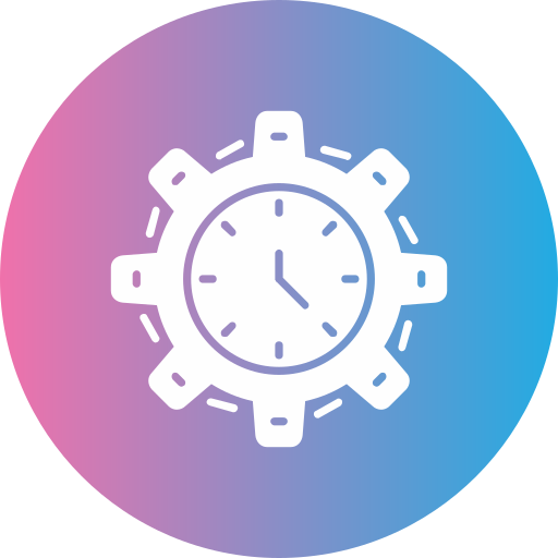 Time management Generic gradient fill icon