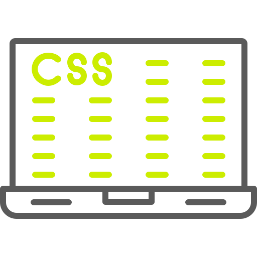 css-кодирование Generic color outline иконка