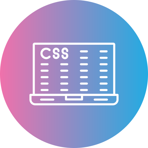 css-codering Generic gradient fill icoon