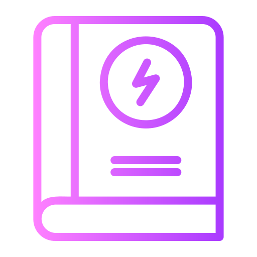電気 Generic gradient outline icon