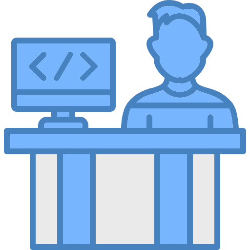 Programmer Generic color lineal-color kuvake