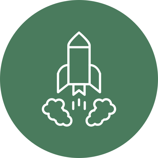 Rocket launch Generic color fill icon