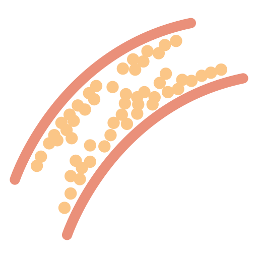 cholesterol Generic color outline ikona