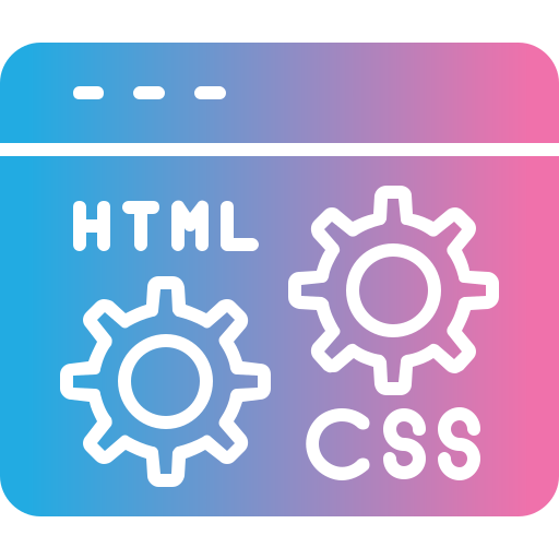 Web development Generic gradient fill icon