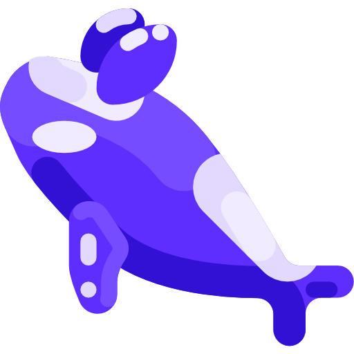 Whale Adib Sulthon Flat icon