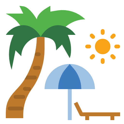 Пляж dDara Flat иконка