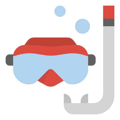очки для плавания dDara Flat иконка