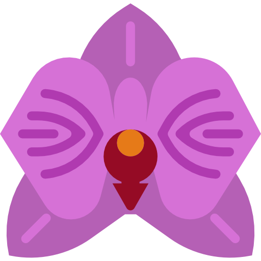 orchidea dDara Flat ikona